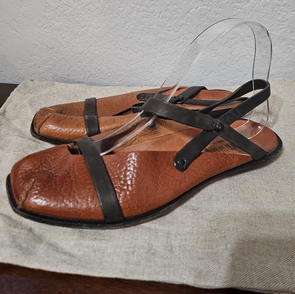 CYDWOQ Leather Flats